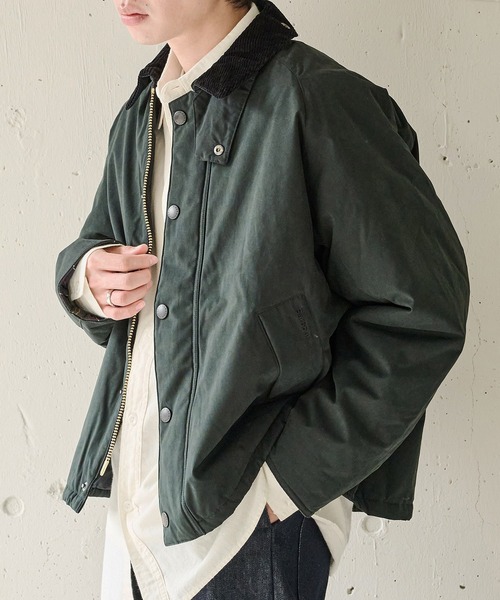 Barbour(バブアー)の「【Barbour】barbour padded transport jacket(ミリタリージャケット・メンズ・ブラック/オリーブ・38/40/42)」の16枚目の写真