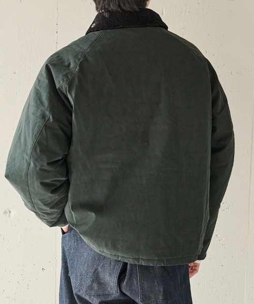 Barbour(バブアー)の「【Barbour】barbour padded transport jacket(ミリタリージャケット・メンズ・ブラック/オリーブ・38/40/42)」の13枚目の写真