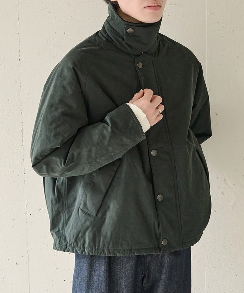 Barbour(バブアー)の「【Barbour】barbour padded transport jacket(ミリタリージャケット・メンズ・ブラック/オリーブ・38/40/42)」の17枚目の写真