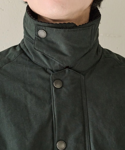 Barbour(バブアー)の「【Barbour】barbour padded transport jacket(ミリタリージャケット・メンズ・ブラック/オリーブ・38/40/42)」の9枚目の写真