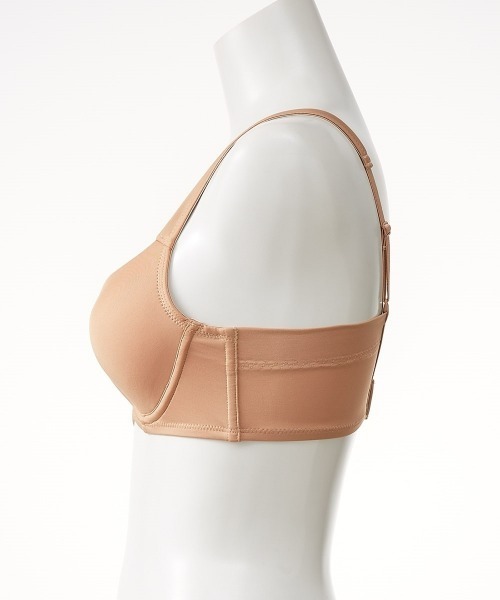 nissen（ニッセン）の「脇すっきり柔らかシームレスブラジャー（トリンプ）（B85～F90）（ブラジャー・レディース・カーキ/スモークピンク/ダークベージュ/パープル/ブラック/ブラウン・B85/C85/D85/E85/F85/C100/D90/D95/E95/D100/E90/F90/C90/C95）」の20枚目の写真