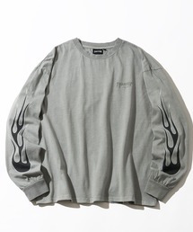 【THRASHER/スラッシャー】アソート ピグメント加工 アートワークデザイン ロングスリーブTシャツ