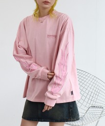 【THRASHER/スラッシャー】アソート ピグメント加工 アートワークデザイン ロングスリーブTシャツ