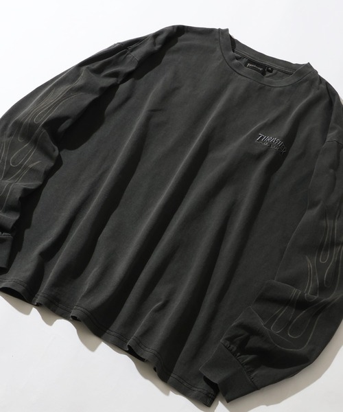THRASHER(スラッシャー)の「【THRASHER/スラッシャー】アソート ピグメント加工 アートワークデザイン ロングスリーブTシャツ(Tシャツ/カットソー・メンズ・ピンク系1/ブラウン系1/グレー系3/グレー系2/ブラウン系/ピンク系/グレー系1/グレー系・XL/L/M)」の10枚目の写真