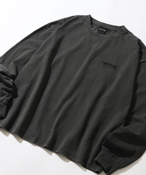 THRASHER(スラッシャー)の「【THRASHER/スラッシャー】アソート ピグメント加工 アートワークデザイン ロングスリーブTシャツ(Tシャツ/カットソー・メンズ・ピンク系1/ブラウン系1/グレー系3/グレー系2/ブラウン系/ピンク系/グレー系1/グレー系・XL/L/M)」の20枚目の写真