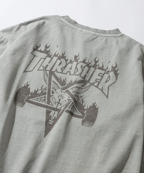 THRASHER(スラッシャー)の「【THRASHER/スラッシャー】アソート ピグメント加工 アートワークデザイン ロングスリーブTシャツ(Tシャツ/カットソー・メンズ・ピンク系1/ブラウン系1/グレー系3/グレー系2/ブラウン系/ピンク系/グレー系1/グレー系・XL/L/M)」の14枚目の写真