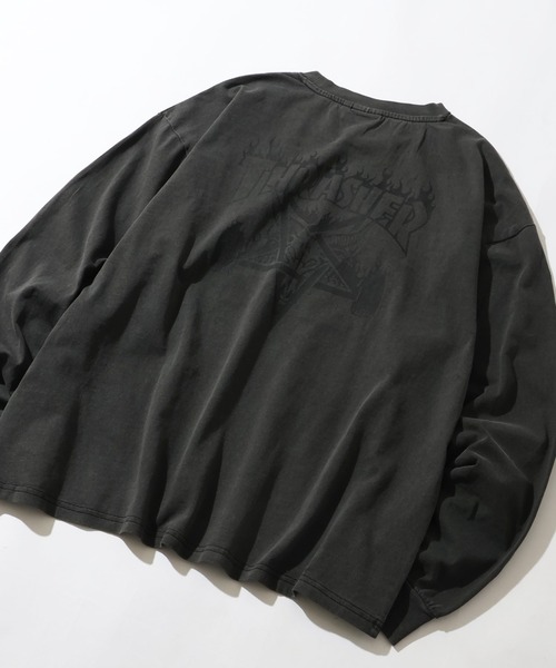THRASHER(スラッシャー)の「【THRASHER/スラッシャー】アソート ピグメント加工 アートワークデザイン ロングスリーブTシャツ(Tシャツ/カットソー・メンズ・ピンク系1/ブラウン系1/グレー系3/グレー系2/ブラウン系/ピンク系/グレー系1/グレー系・XL/L/M)」の19枚目の写真