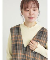 レディースのトップス（イエロー/黄色系・フリル）ファッション通販