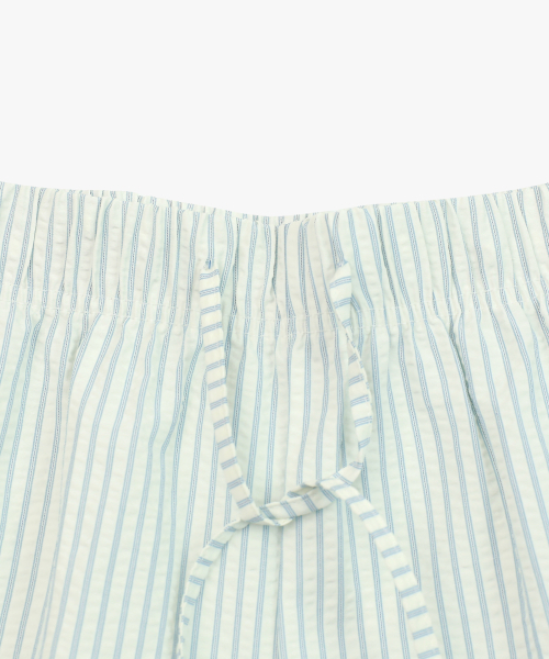 LOSSYROW(ロッシロー)の「Seersucker Stripe Shorts Blue(その他パンツ・レディース・その他・FREE)」の6枚目の写真