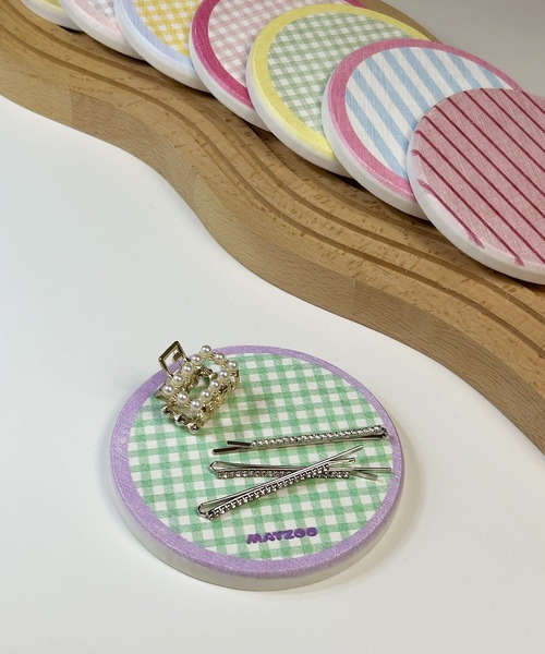 IRADOWL（アイラドール）の「【アイラドール room】パステルカラーラウンドコースター（ランチョンマット/テーブルウェア・レディース・B/G/C/D/E/F/A/H・FREE）」の10枚目の写真