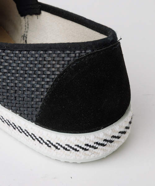 alfredoBANNISTER（アルフレッドバニスター）の「【26S/S berevere別注】エラスティック サマースリッポン（スリッポン・メンズ・ブラック/ネイビー/ホワイト/シルバー/グレー・41/39/40/44/43/42）」の8枚目の写真