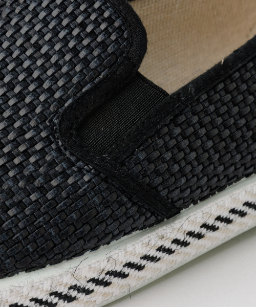 alfredoBANNISTER（アルフレッドバニスター）の「【26S/S berevere別注】エラスティック サマースリッポン（スリッポン・メンズ・ブラック/ネイビー/ホワイト/シルバー/グレー・41/39/40/44/43/42）」の14枚目の写真