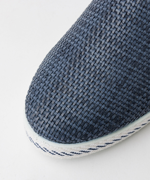 alfredoBANNISTER（アルフレッドバニスター）の「【26S/S berevere別注】エラスティック サマースリッポン（スリッポン・メンズ・ブラック/ネイビー/ホワイト/シルバー/グレー・41/39/40/44/43/42）」の18枚目の写真