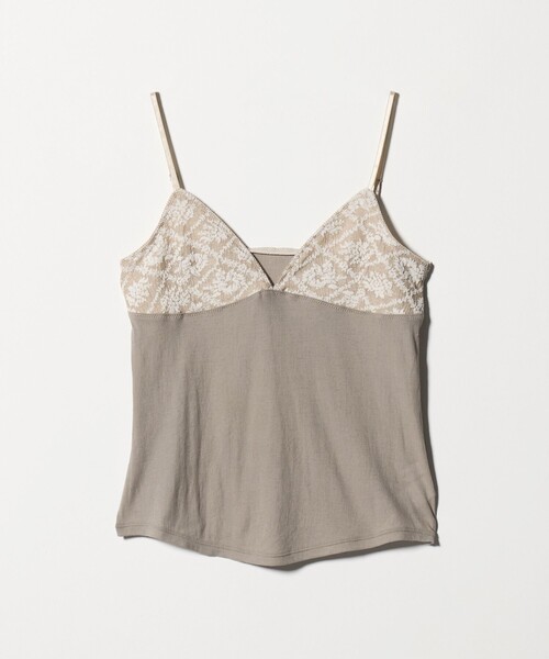 ATTISESSION（アティセッション）の「＜ATTISESSION＞ランジェリーライク キャミソール（キャミソール・レディース・ブラック/ベージュ/その他3・FREE）」の3枚目の写真