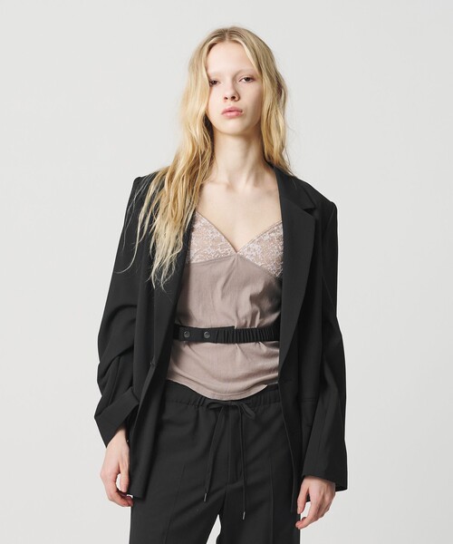 ATTISESSION（アティセッション）の「＜ATTISESSION＞ランジェリーライク キャミソール（キャミソール・レディース・ブラック/ベージュ/その他3・FREE）」の21枚目の写真