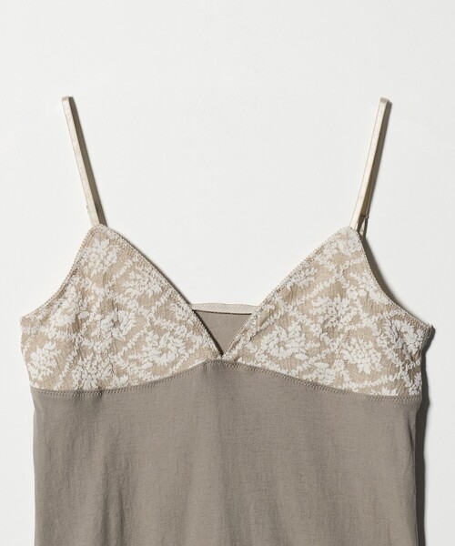 ATTISESSION（アティセッション）の「＜ATTISESSION＞ランジェリーライク キャミソール（キャミソール・レディース・ブラック/ベージュ/その他3・FREE）」の6枚目の写真
