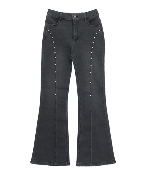 ANAP(アナップ)の「スタッズポイントフレアデニムパンツ(その他パンツ・レディース・ブラック/ブルー・M/S)」の16枚目の写真