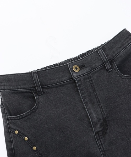 ANAP(アナップ)の「スタッズポイントフレアデニムパンツ(その他パンツ・レディース・ブラック/ブルー・M/S)」の18枚目の写真