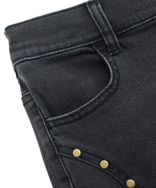 ANAP(アナップ)の「スタッズポイントフレアデニムパンツ(その他パンツ・レディース・ブラック/ブルー・M/S)」の20枚目の写真