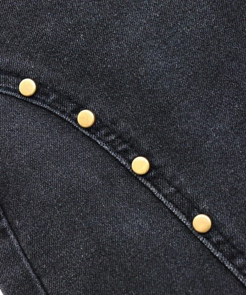 ANAP(アナップ)の「スタッズポイントフレアデニムパンツ(その他パンツ・レディース・ブラック/ブルー・M/S)」の21枚目の写真