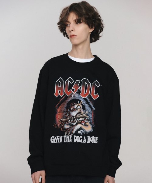 Bravado(ブラヴァド)の「ACDC Dog A Bone 2 Sweatshirt BK (BRENT2327)(スウェット・メンズ・その他・M/L/XL)」の6枚目の写真