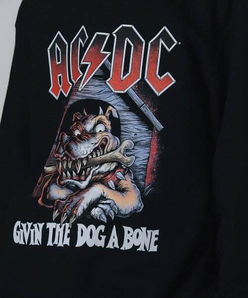 Bravado(ブラヴァド)の「ACDC Dog A Bone 2 Sweatshirt BK (BRENT2327)(スウェット・メンズ・その他・M/L/XL)」の7枚目の写真