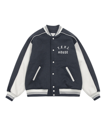 WOOL VARSITY JACKET BLUE (VH2DWUB901A)