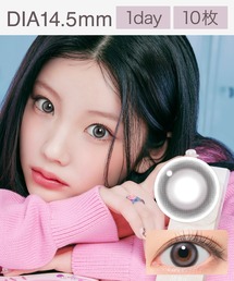 LilMe（リルミィ）の「LilMe 1day バブルキス （10枚入り）（コンタクトレンズ・カラコン）」