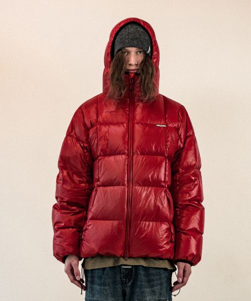 THEVINYLHOUSE(ザバイニルハウス)の「HOODED DUCK DOWN JACKET BURGUNDY(ダウンジャケット/コート・メンズ・その他・L/M/S)」の5枚目の写真