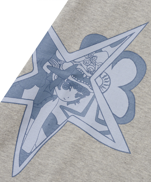 BROWNBREATH(ブラウンブレス)の「BXM W RINGER TEE - MELANGE GREY(Tシャツ/カットソー・レディース・その他・S/M)」の3枚目の写真