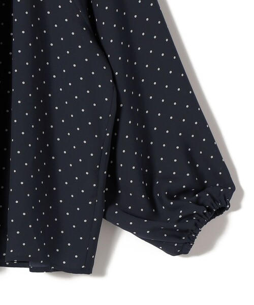 SHIPS（シップス）の「〈手洗い可能〉ドット リボン デザイン 長袖 ブラウス（シャツ/ブラウス・レディース・ネイビー・ONE SIZE）」の15枚目の写真