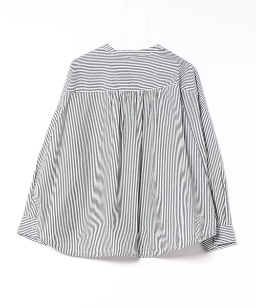 PREFERIR(プレフェリール)の「【ZOZO限定】裾ドロストワイドシャツブラウス(シャツ/ブラウス・レディース・ブラック/ネイビー/キャメル・FREE)」の15枚目の写真