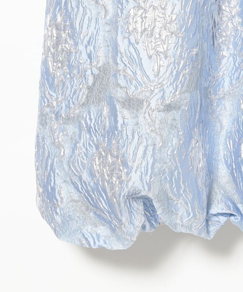 CAROLINA GLASER（カロリナ グレイサー）の「ジャカード バルーンキャミソールワンピース（ワンピース・レディース・ラベンダー/サックスブルー・ONE SIZE）」の15枚目の写真