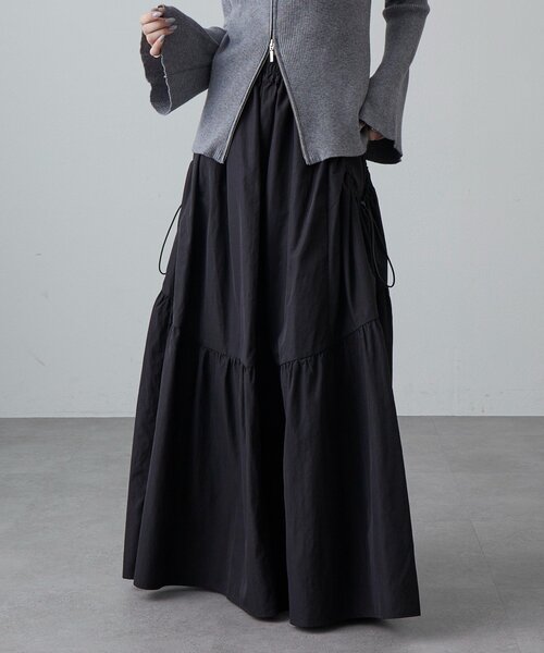 Lui's(ルイス)の「BIGポケットギャザースカート(スカート・レディース・ブラック/チャコールグレー/ベージュ系その他・FREE)」の19枚目の写真
