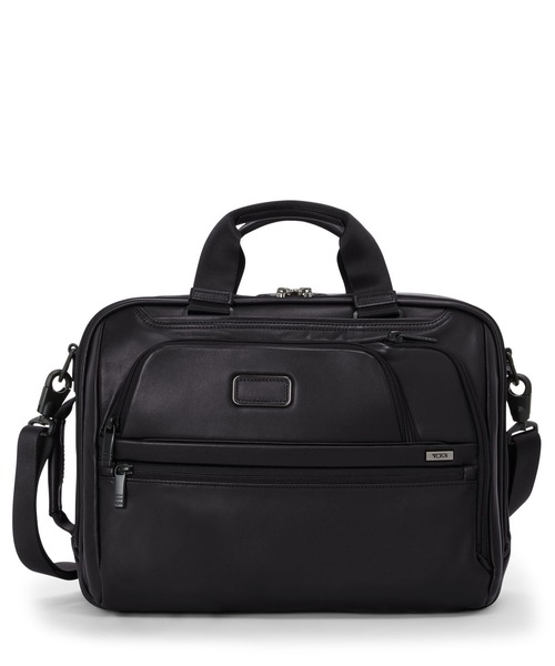 TUMI(トゥミ)の「TUMI ALPHA(アルファ) スリーウェイ・コンバーチブル・ブリーフケース(A4/PC15インチまで対応)(ビジネスバッグ・メンズ・ブラック・FREE)」の1枚目の写真
