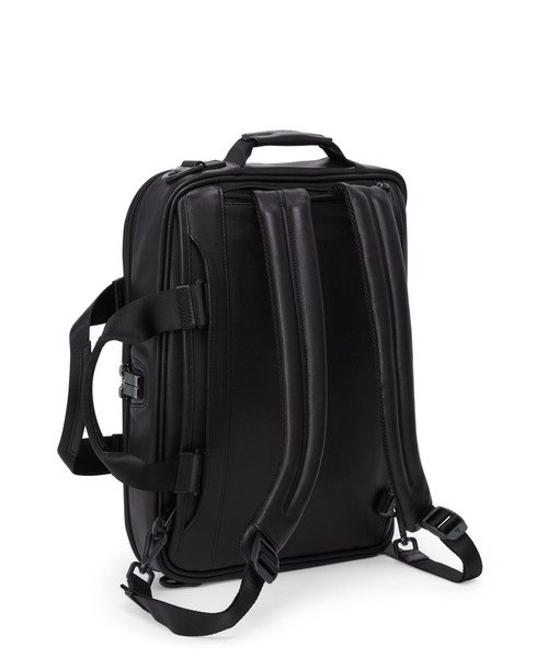 TUMI(トゥミ)の「TUMI ALPHA(アルファ) スリーウェイ・コンバーチブル・ブリーフケース(A4/PC15インチまで対応)(ビジネスバッグ・メンズ・ブラック・FREE)」の2枚目の写真