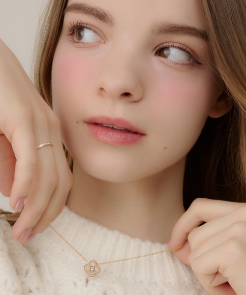TITTY&CO.(ティティーアンドコー)の「【Monnette】ラインストーンリング(リング・レディース・シルバー/ゴールド・14/12)」の15枚目の写真
