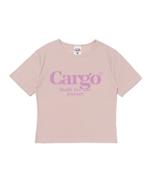 ドットロゴショート半袖Tシャツ(ピンク)