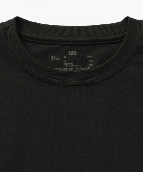 無印良品(ムジルシリョウヒン)の「キッズ 綿天竺編みクルーネック長袖Tシャツ 無地(Tシャツ/カットソー・キッズ・オフホワイト/ブラック/グリーン系/ピンク系/ネイビー・110/120/130/140/150)」の9枚目の写真