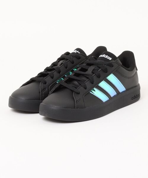 adidas（アディダス）の「《adidas》GRANDCOURTBASE3.0W（スニーカー・レディース・ブラック系その他/ホワイト系その他・22.5cm/23.0cm/23.5cm/24.0cm/24.5cm/25.0cm）」の2枚目の写真