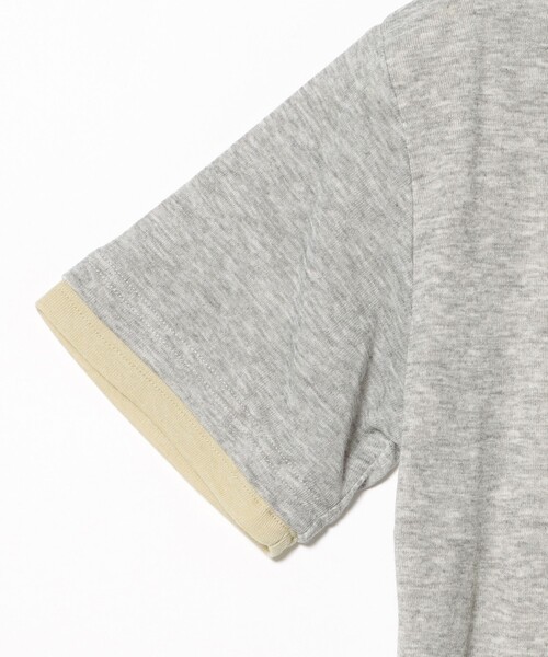 BEAMS HEART（ビームスハート）の「ヘンリーネック レイヤード プルオーバー（Tシャツ/カットソー・レディース・ブラウン系その他2/ブラウン/ライトグレー/ブラウン系その他・FREE）」の22枚目の写真