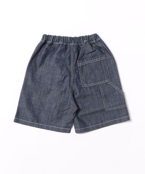 RAGMART(ラグマート)の「デニム5分丈パンツ(デニムパンツ・キッズ・ネイビー/ブルー/アイボリー・130cm/120cm/110cm/100cm)」の4枚目の写真