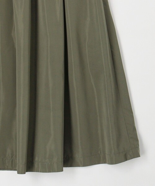 MICO COULIER（ミコクリエ）の「マットタフタスカート（スカート・レディース・ネイビー/オリーブ・36/38）」の19枚目の写真