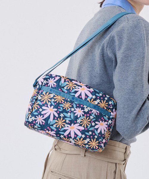 LeSportsac（レスポートサック）の「DANIELLA CROSSBODY レトロデイジーズ（ショルダーバッグ・レディース・その他・FREE）」の2枚目の写真