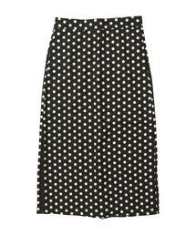 OSYAREVO（オシャレボ）の「スカート　ロング  タイト ドット柄（スカート）」