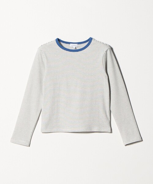 green label relaxing（グリーンレーベルリラクシング）の「ボーダーTシャツ＋キャミソール セット / キッズ 140cm-160cm（Tシャツ/カットソー・キッズ・パープル/イエロー/オフホワイト・160cm/150cm/140cm）」の14枚目の写真