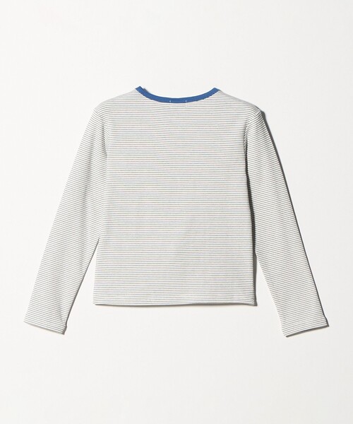 green label relaxing（グリーンレーベルリラクシング）の「ボーダーTシャツ＋キャミソール セット / キッズ 140cm-160cm（Tシャツ/カットソー・キッズ・パープル/イエロー/オフホワイト・160cm/150cm/140cm）」の15枚目の写真