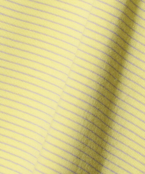 green label relaxing（グリーンレーベルリラクシング）の「ボーダーTシャツ＋キャミソール セット / キッズ 140cm-160cm（Tシャツ/カットソー・キッズ・パープル/イエロー/オフホワイト・160cm/150cm/140cm）」の11枚目の写真