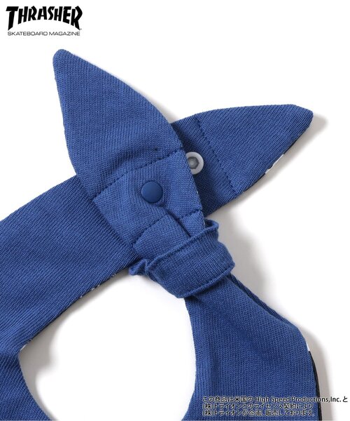 Ampersand（アンパサンド）の「THRASHER　スタイ（スタイ/よだれかけ・キッズ・ブルー/ブラック・90）」の7枚目の写真