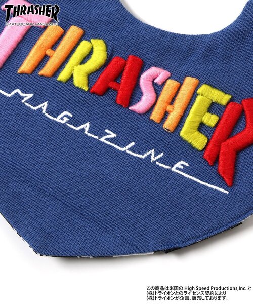 Ampersand（アンパサンド）の「THRASHER　スタイ（スタイ/よだれかけ・キッズ・ブルー/ブラック・90）」の9枚目の写真
